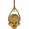 Ceiling Skull Lamp